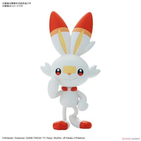 Bandai mô hình Pokemon PLAMO COLLECTION QUICK!! 05 SCORBUNNY 4573102615558