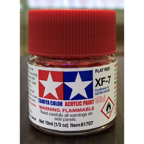 Sơn Acrylic XF1-XF20 Tamiya Gốc nước 10ml - GDC