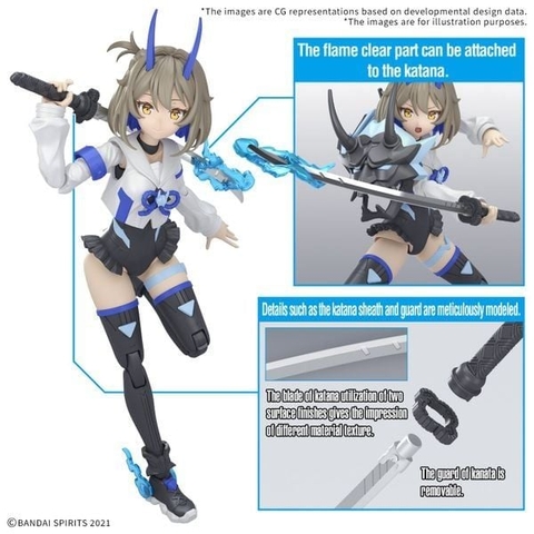 Mô Hình Lắp Ráp 30MS SIS-N00 Sourei (Color B) Bandai