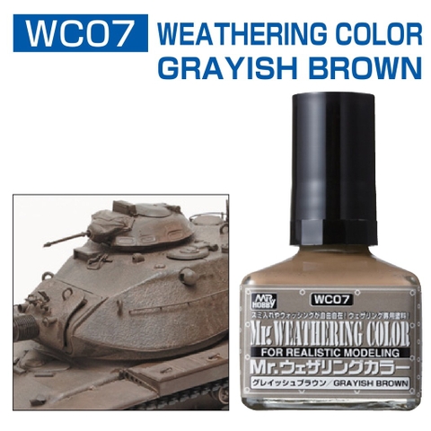 Dung dịch Mr Weathering Color  Panel Line WC01 - WC18 - WCT102 - tool hobby