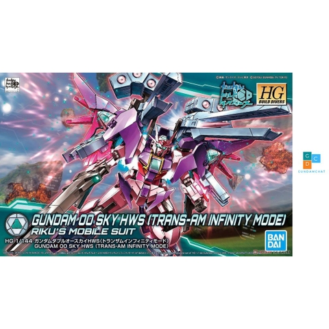 Mô hình lắp ráp HG Gundam 00 Sky HWS Trans-AM Infinite Mode - GDC