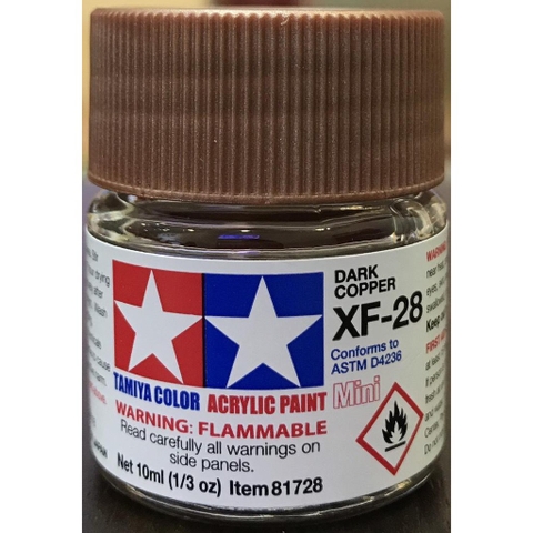 Sơn Acrylic (XF21-XF-60) Tamiya Gốc Nước 10ml - GDC