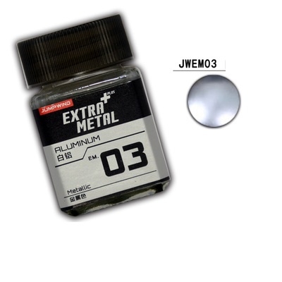 Sơn màu kim loại EM01-EM16 Extra Metal Jumpwind 18ml - Sơn Mô Hình