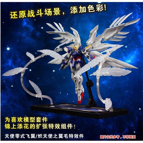 Bộ combo 3 món cánh effect đế cho MG Wing Zero