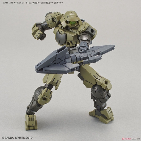 Bandai Mô hình lắp ráp 30MM 1/144 ARM UNIT RIFLE / LARGE CLAW 4573102581938