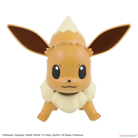 Mô hình lắp ráp Pokemon Plastic Model Collection Select Series Eevee 42 Bandai 4573102555908