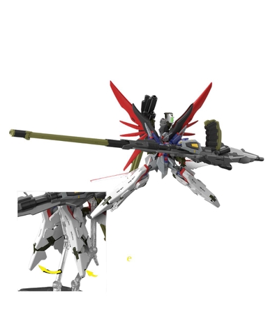 Mô Hình Lắp Ráp HG 1/144 DESTINY GUNDAM SpecⅡ&ZEUS SILHOUETTE BL 258