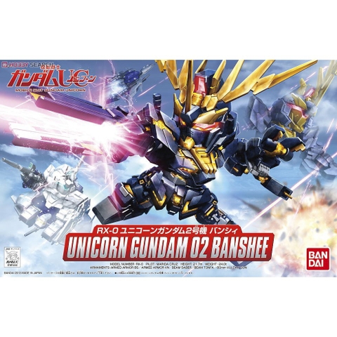 Mô hình lắp ráp SD Unicorn Gundam 02 Banshee Bandai