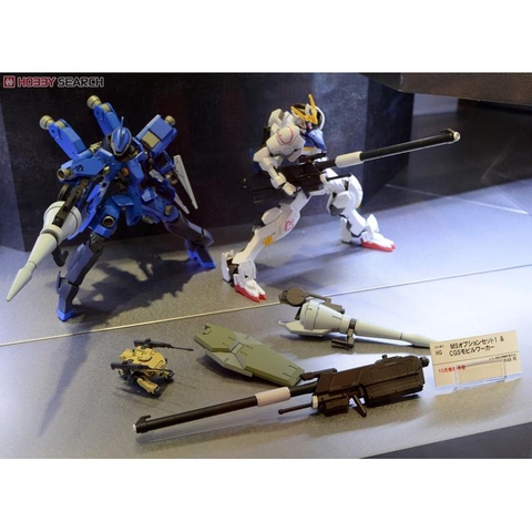 Mô hình phụ kiện Gundam MS Option Set 1 & CGS Mobile Worker Bandai