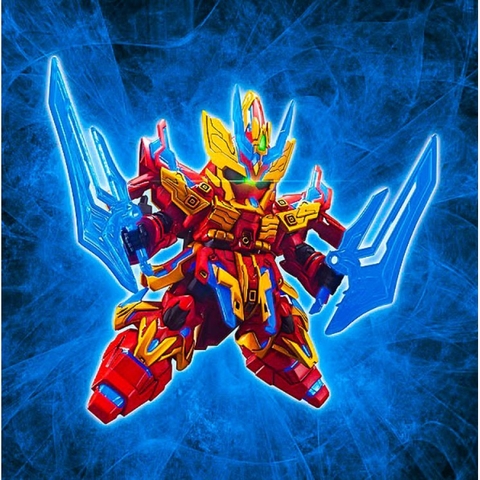 Mô Hình Gundam SD Tam Quốc 21 Zhang Liao Sazabi Trương Liêu Bandai