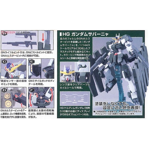 Mô hình lắp ráp  HG 1/144 GUNDAM ZABANYA Bandai 4573102592361