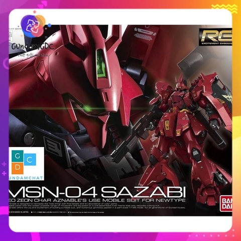 Mô hình RG sazabi Bandai Chính hãng - Mô hình GDC 4573102616050