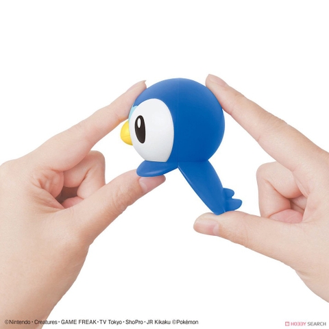 Mô hình lắp ráp Pokemon Plastic Model Collection Quick 06 Piplup Bandai 4573102615565