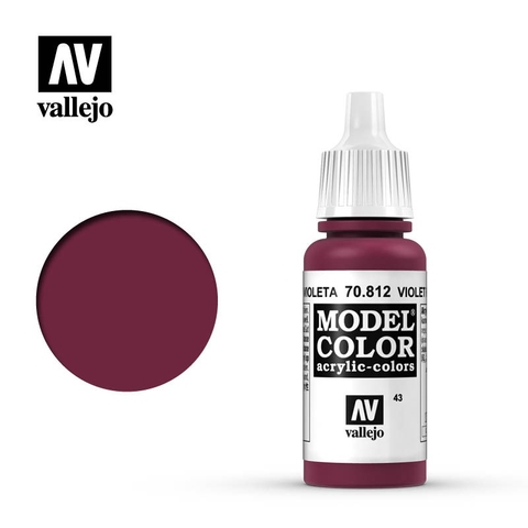 Sơn VALLEJO 70.812 Model Color 043 Violet Red Matt 17 ml