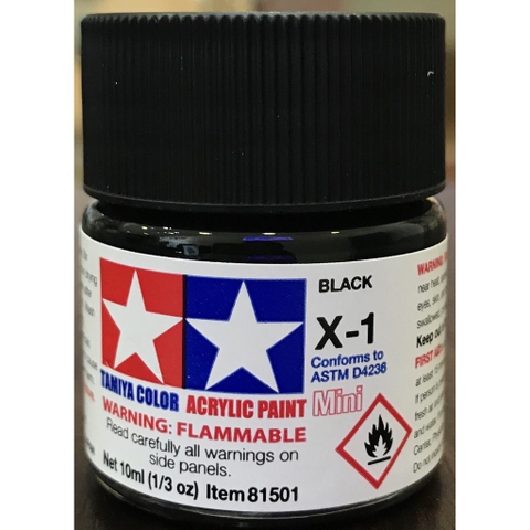 Sơn Acrylic X1-X20A Tamiya Sơn gốc nước 10ml - GDC