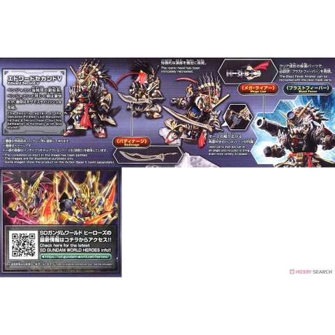 Mô hình lắp ráp SD W Heroes Edward Second V Bandai