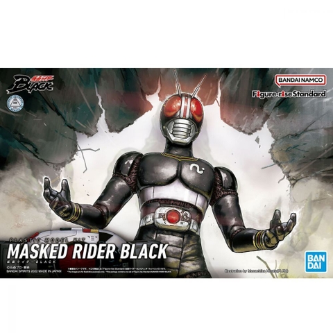 Mô hình lắp ráp Figure-rise Standard MASKED RIDER BLACK Bandai 4573102633637