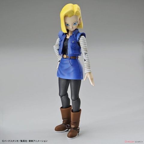 Mô hình lắp ráp Figure-rise Standard Android No.18 (Plastic model) Bandai - Dragonball Z 4573102582003