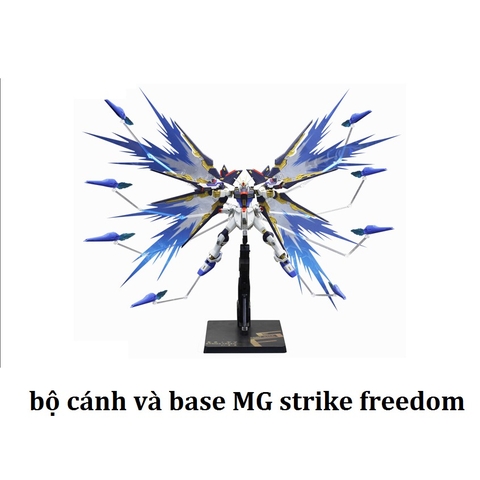 Full Bộ Cánh Effect và Base Gundam MG Strike Freedom