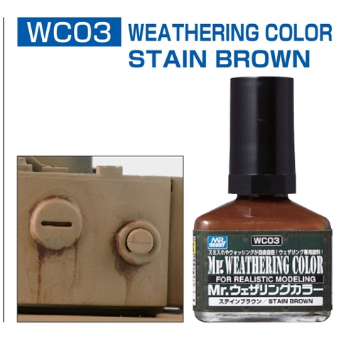 Dung dịch Mr Weathering Color  Panel Line WC01 - WC18 - WCT102 - tool hobby