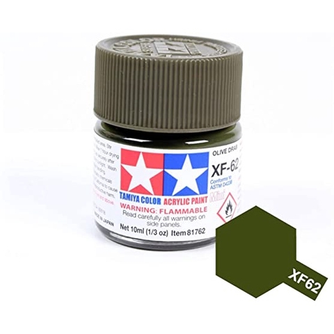 Sơn Acrylic (XF61-XF78) Tamiya Gốc nước 10ml  - GDC