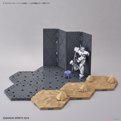 Mô hình giá đỡ trưng bày CUSTOMIZE SCENE BASE (DESERT Ver.) 02 Bandai