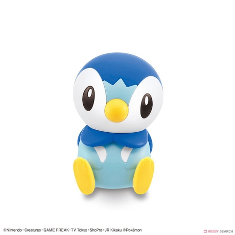 Mô hình lắp ráp Pokemon Plastic Model Collection Quick 06 Piplup Bandai 4573102615565