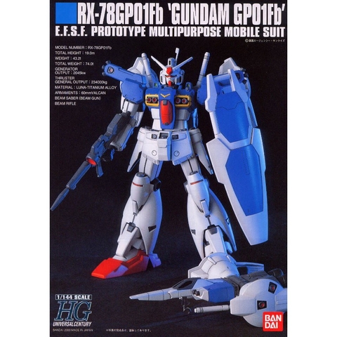 Mô hình HG UC RX-78 GP01Fb Gundam Full Vernian Bandai