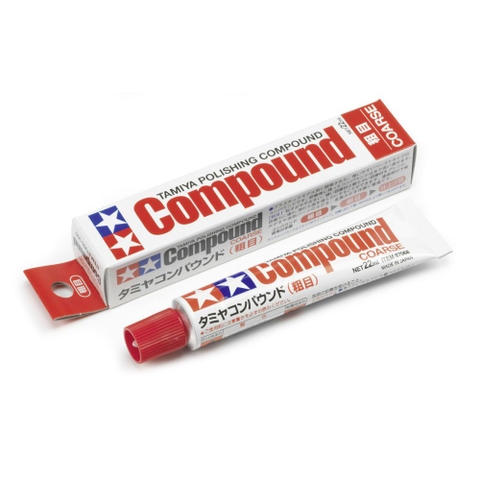Gel đánh bóng 87068 87069 87070- Tamiya Polishing Compound Coarse / Fine / Finish - GDC