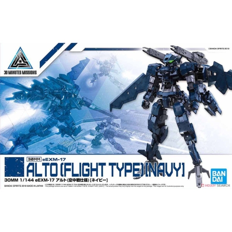 Mô hình lắp ráp 30MM eEXM-17 Alto (Aerial Battle Specification) [Navy] (Plastic model) Bandai