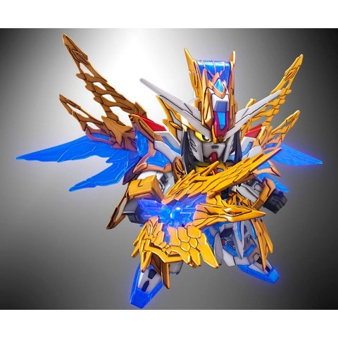 Mô Hình Lắp Ráp Gundam SD Tam Quốc 20 Zhuge Liang Freedom Gia Cát Lượng Bandai 4573102581853