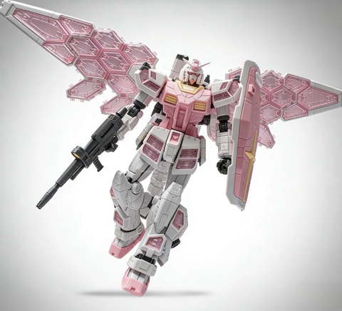 Mô Hình Lắp Ráp GaoGao HG 1/144 RX-78-2F Osaka Expo Limited Glass Wing ( Ver Pink )
