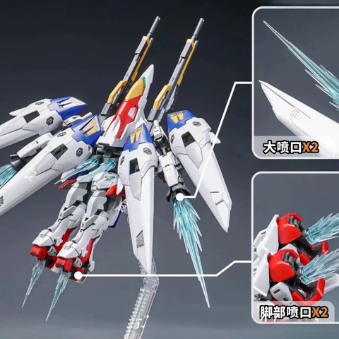 Mô Hình Lắp Ráp Jinma Model RG 1/144 Wing Mech Zero ( Tặng Base Và Decan Nước)