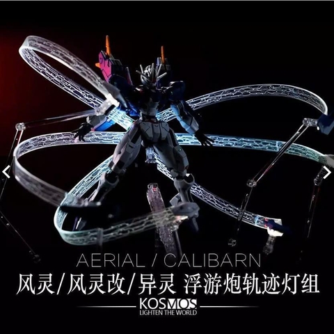 Bộ Led Kosmos cho HG Aerial/ Calibarn/ Rebuild tặng kèm bảng tên kim loại