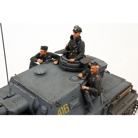 Mô hình lắp ráp xe tăng quân sự Đức 1/35 SCALE GERMAN TANK PANZERKAMPFWAGEN IV Ausf.F 35374 Tamiya