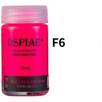 Sơn dầu mô hình màu huỳnh quang F1-F8 18ml DSPIAE