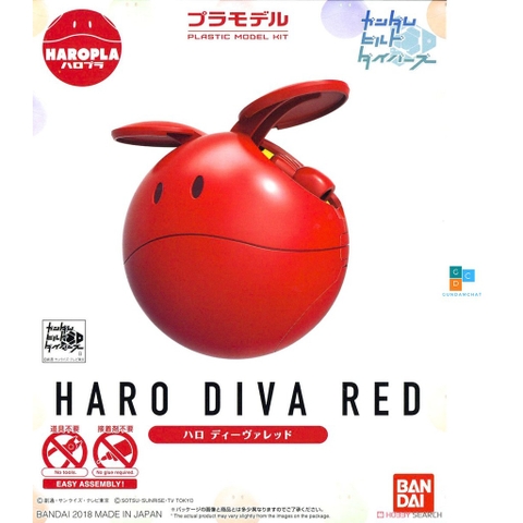 Mô hình lắp ráp Haropla Haro Diva Red Bandai