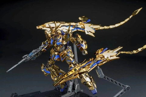 Mô Hình Lắp Ráp MGEX 9904 1/100 RX-0 Unicorn Gundam 03 Phenex Mạ Vàng Tiger Model (Tặng base, Decal nước )