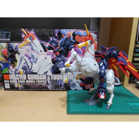 MÔ HÌNH GUNDAM BANDAI HGUC MASTER GUNDAM + FUUNSAIKI - GDC