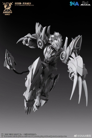 Mô Hình Lắp Ráp SNAA 1/144 RAMPAGE LION BEDIVERE - Bạo Liệt Sư - Hiệp Sĩ Bàn Tròn