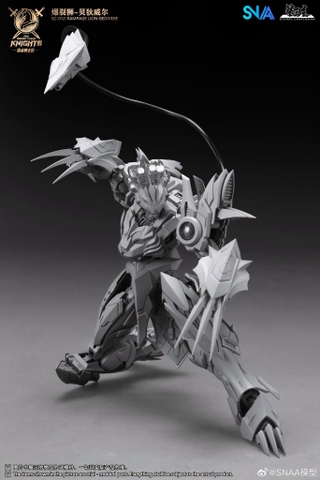 Mô Hình Lắp Ráp SNAA 1/144 RAMPAGE LION BEDIVERE - Bạo Liệt Sư - Hiệp Sĩ Bàn Tròn