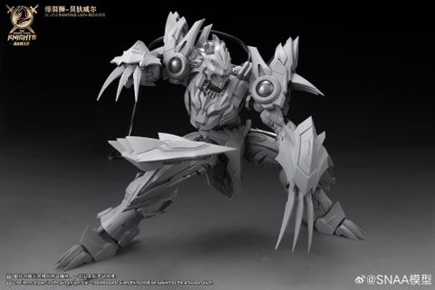 Mô Hình Lắp Ráp SNAA 1/144 RAMPAGE LION BEDIVERE - Bạo Liệt Sư - Hiệp Sĩ Bàn Tròn