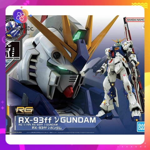 Mô Hình Lắp Ráp RG Nu 1/144 GUNDAM SIDE-F RX-93ff ν-GUNDAM Bandai 4573102634108