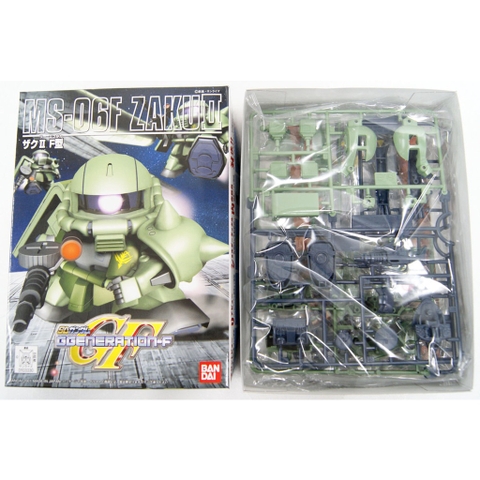 Mô hình lắp ráp SD BB218 MS-06F ZAKU II Bandai