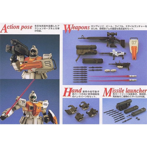 Mô hình MG RGM-79G GM Ground Type Bandai 4573102631466