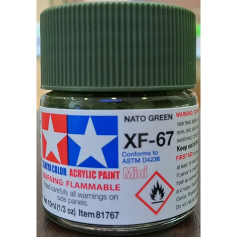 Sơn Acrylic (XF61-XF78) Tamiya Gốc nước 10ml  - GDC