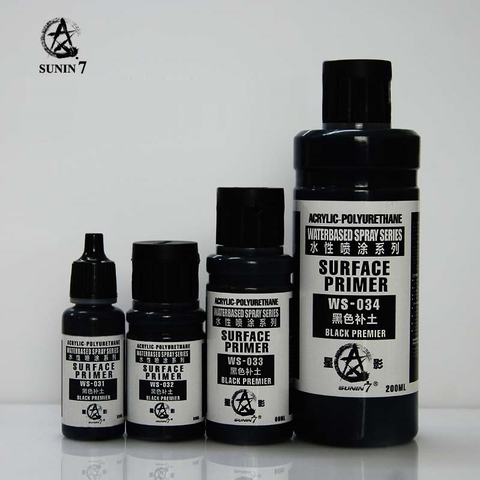 Sơn lót gốc nước surface primer WS013-023-033 Sunin 7 - Sơn Mô Hình