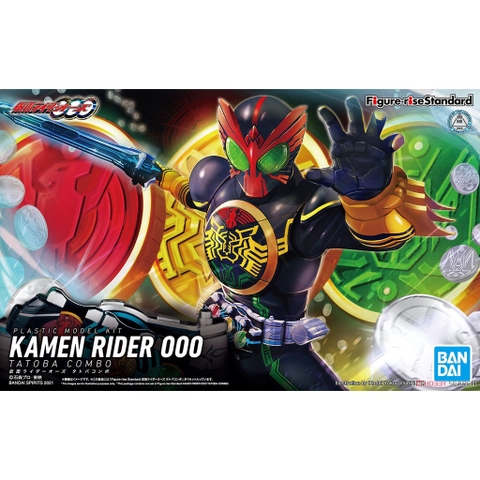 Mô hình lắp ráp Figure-rise Standard Masked Rider OOO Tatoba Combo (Plastic model) Bandai 4573102620798