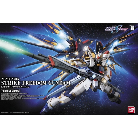 Mô hình lắp ráp PG Strike Freedom Gundam Bandai 4543112655066 4573102630568