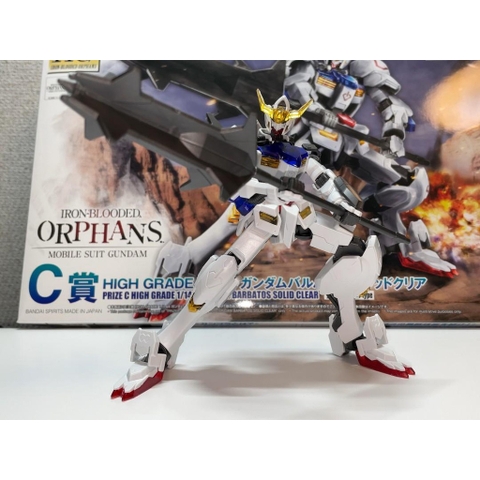 Mô hình lắp ráp HG 1/144 Gundam Barbatos Clear Ichiban Kuji C Prize Bandai